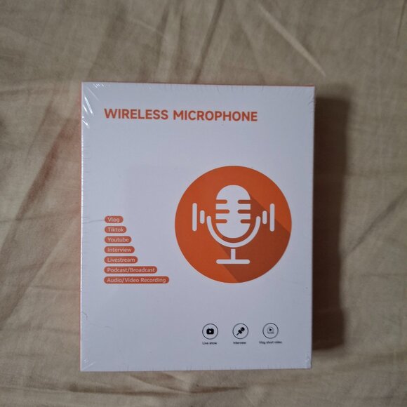 NEW 2pc Pack Wireless Mini Microphone for iPhone - Picture 2 of 14